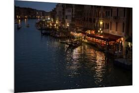 Grand Canale from Rialto Bridge at Blue Hour, Venice, Italy-PH.OK-Mounted Photographic Print