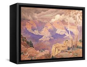 Grand Canyon, 1927-Gunnar Widforss-Framed Stretched Canvas