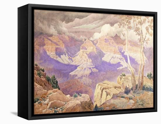 Grand Canyon, 1927-Gunnar Widforss-Framed Stretched Canvas