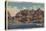 Grand Canyon, Arizona - Boulder Dam Area, Lake Mead Boat-Lantern Press-Stretched Canvas