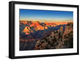 Grand Canyon at Sunset, Arizona-lucky-photographer-Framed Photographic Print