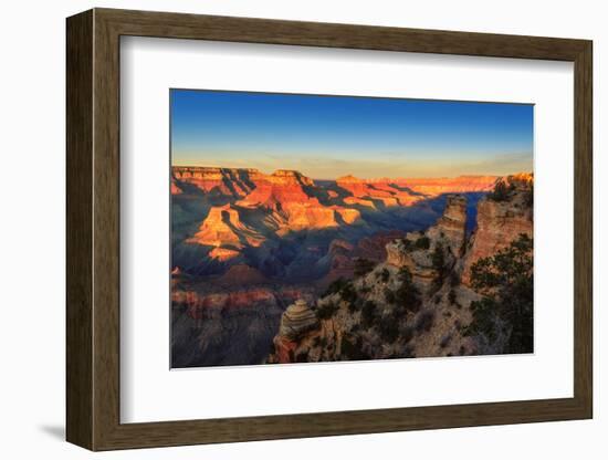 Grand Canyon at Sunset, Arizona-lucky-photographer-Framed Photographic Print