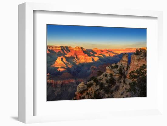 Grand Canyon at Sunset, Arizona-lucky-photographer-Framed Photographic Print