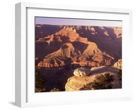 Grand Canyon at Sunset, Unesco World Heritage Site, Arizona, USA-Simon Harris-Framed Photographic Print