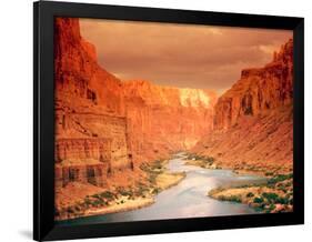 Grand Canyon at Sunset-null-Framed Art Print