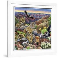 Grand Canyon Babies-Jenny Newland-Framed Giclee Print