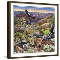 Grand Canyon Babies-Jenny Newland-Framed Giclee Print