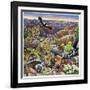 Grand Canyon Babies-Jenny Newland-Framed Premium Giclee Print