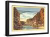 Grand Canyon Bridge at Lee's Ferry-null-Framed Art Print