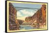 Grand Canyon Bridge at Lee's Ferry-null-Framed Stretched Canvas