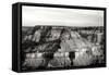 Grand Canyon Dawn III BW-Douglas Taylor-Framed Stretched Canvas