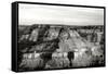 Grand Canyon Dawn III BW-Douglas Taylor-Framed Stretched Canvas