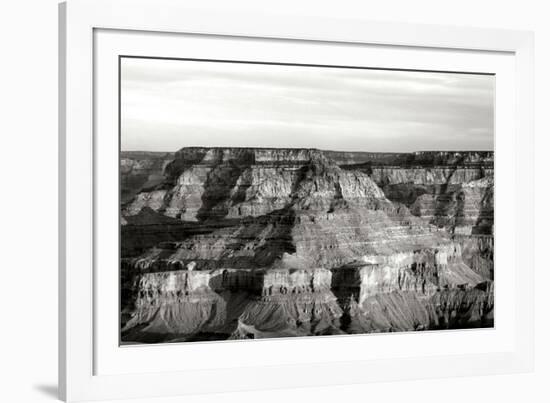 Grand Canyon Dawn III BW-Douglas Taylor-Framed Photographic Print