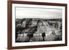 Grand Canyon Dawn III BW-Douglas Taylor-Framed Photographic Print
