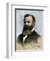 Grand Canyon Explorer John Wesley Powell, with His Autograph-null-Framed Giclee Print