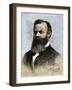 Grand Canyon Explorer John Wesley Powell, with His Autograph-null-Framed Giclee Print