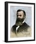 Grand Canyon Explorer John Wesley Powell, with His Autograph-null-Framed Giclee Print