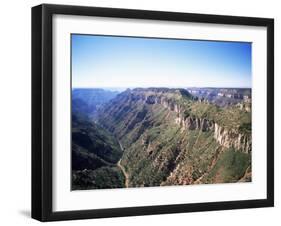 Grand Canyon, from Helicopter, Unesco World Heritage Site, Arizona, USA-R H Productions-Framed Premium Photographic Print