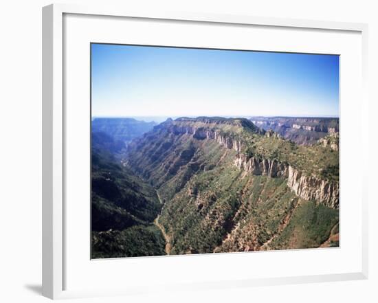 Grand Canyon, from Helicopter, Unesco World Heritage Site, Arizona, USA-R H Productions-Framed Photographic Print