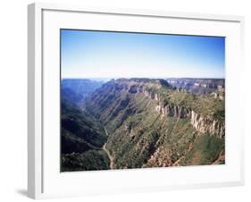 Grand Canyon, from Helicopter, Unesco World Heritage Site, Arizona, USA-R H Productions-Framed Photographic Print