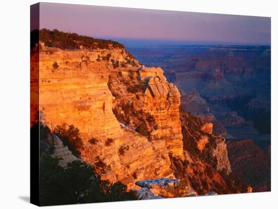 Grand Canyon from South Rim, Grand Canyon National Park, Arizona, USA-Adam Jones-Stretched Canvas