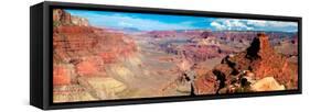 Grand Canyon from the North Rim, Arizona, USA-Michele Falzone-Framed Stretched Canvas