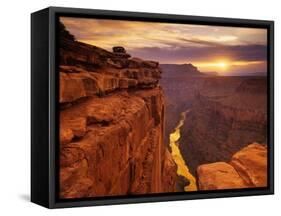Grand Canyon from Toroweap Point-Ron Watts-Framed Stretched Canvas