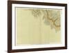 Grand Canyon: Geologic Map of the Southern Kaibab Plateau (Part III, South-West), c.1882-Clarence E^ Dutton-Framed Art Print