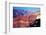Grand Canyon in Red Glow-George Oze-Framed Photographic Print