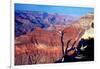 Grand Canyon in Red Glow-George Oze-Framed Photographic Print