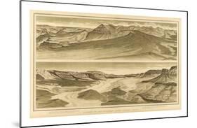 Grand Canyon: Looking up the Toroweap from Vulcan's Throne, c.1882-William Henry Holmes-Mounted Art Print