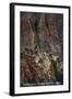 Grand Canyon Nat'l Park, Arizona - Cape Horn, Bright Angel Trail-Lantern Press-Framed Art Print