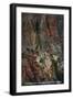 Grand Canyon Nat'l Park, Arizona - Cape Horn, Bright Angel Trail-Lantern Press-Framed Art Print