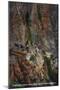 Grand Canyon Nat'l Park, Arizona - Cape Horn, Bright Angel Trail-Lantern Press-Mounted Art Print