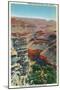 Grand Canyon Nat'l Park, Arizona - Northeastern View from Near El Tovar Hotel-Lantern Press-Mounted Art Print