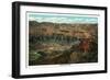 Grand Canyon Nat'l Park, Arizona - Panoramic View of the Park from Near Lipan Point, c.1932-Lantern Press-Framed Art Print