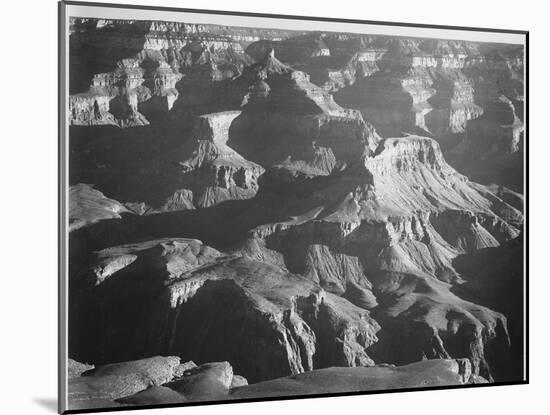 Grand Canyon National Park. Arizona 1933-1942-Ansel Adams-Mounted Art Print