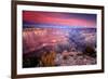 Grand Canyon National Park, Arizona - Ridge Line-Lantern Press-Framed Premium Giclee Print