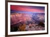 Grand Canyon National Park, Arizona - Ridge Line-Lantern Press-Framed Art Print