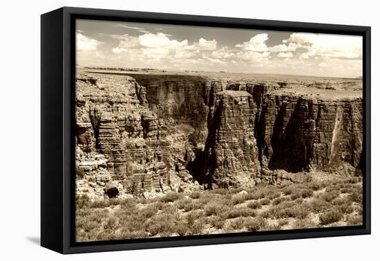 Grand Canyon - National Park - Arizona - United States-Philippe Hugonnard-Framed Stretched Canvas