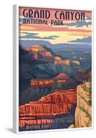 Grand Canyon National Park - Mather Point-null-Framed Poster