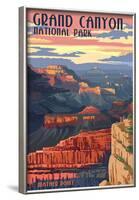 Grand Canyon National Park - Mather Point-null-Framed Poster