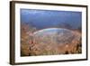 Grand Canyon National Park - Rainbow-Lantern Press-Framed Art Print