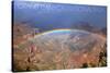 Grand Canyon National Park - Rainbow-Lantern Press-Stretched Canvas