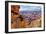 Grand Canyon National Park - Trail View-Lantern Press-Framed Art Print