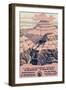 Grand Canyon National Park Travel Poster-null-Framed Art Print