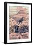 Grand Canyon National Park Travel Poster-null-Framed Art Print