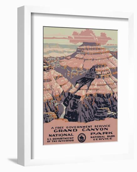 Grand Canyon National Park-null-Framed Giclee Print