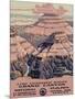 Grand Canyon National Park-Vintage Reproduction-Mounted Art Print