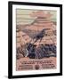 Grand Canyon National Park-Vintage Reproduction-Framed Art Print